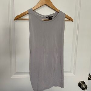 Victoria's Secret Light Gray Tank Top